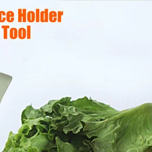 Onion Holder Slicer - Alat Pengiris Sayuran, Penyangga Pengiris Bawang