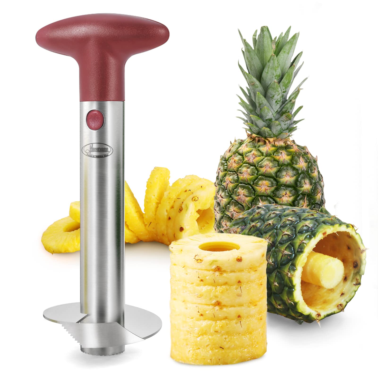 Pineapple Corer Slicer - Pemotong dan Pengupas Nanas Heavy Duty