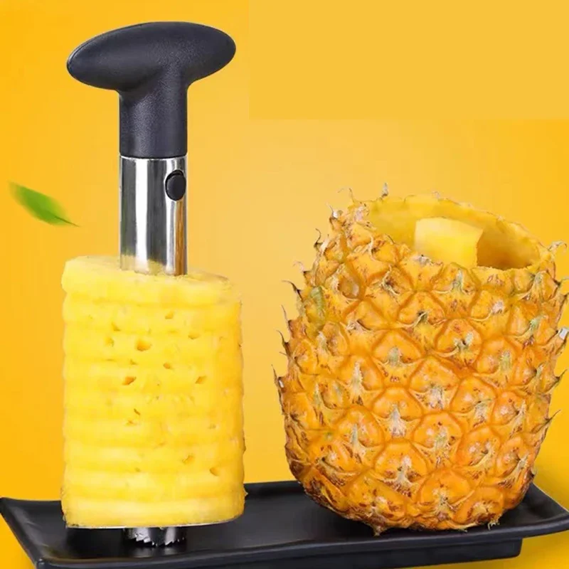 Pineapple Corer Slicer - Pemotong Nanas Pengupas Pisau Pengiris Baja