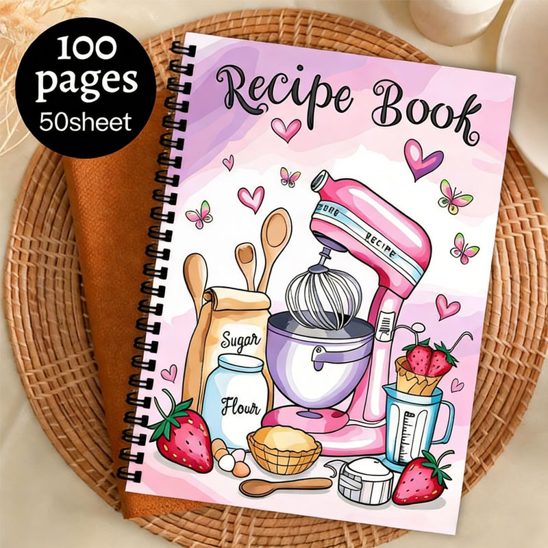 Meal Prep Menu - Buku Catatan Resep 100 Lembar Kosong,
