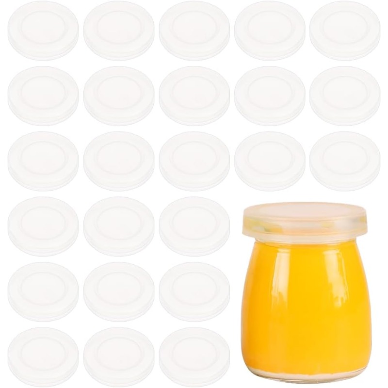 Meal Prep Yogurt - Tutup botol plastik bening stoples Yogurt