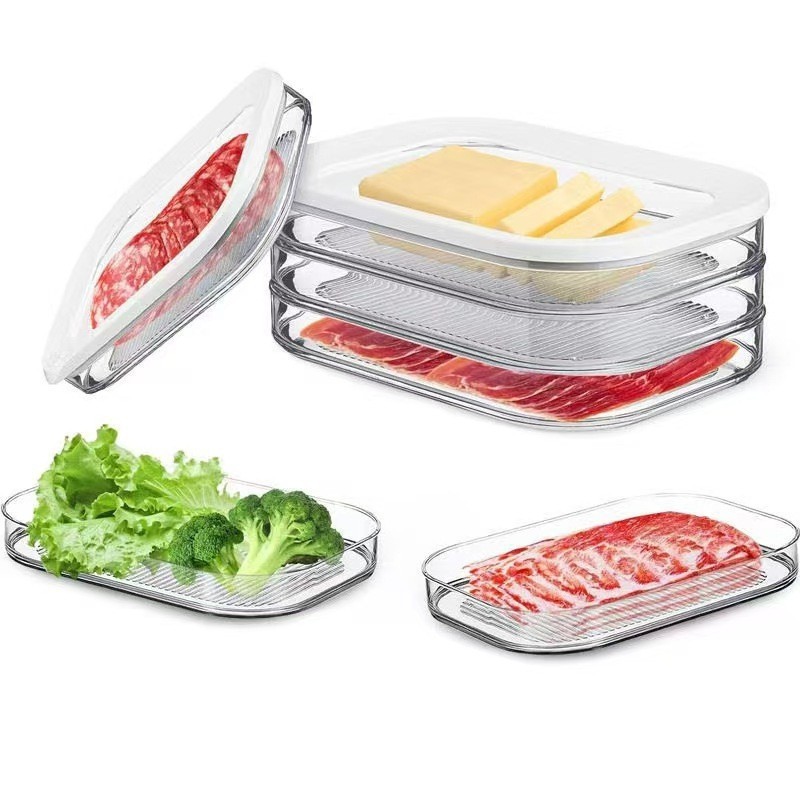 Wadah Penyimpanan Daging 3 Lap - Meal Prep Cold Lunches ulasan dan harga