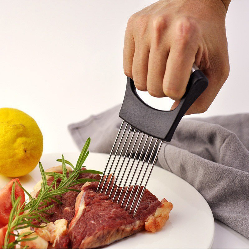 Pemegang alat pengiris bawang  - Onion Holder Slicer ulasan dan harga