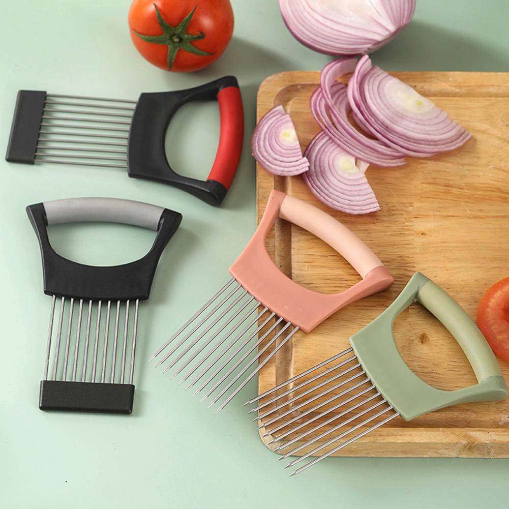 Alat Pengiris Sayuran, Penyang - Onion Holder Slicer ulasan dan harga