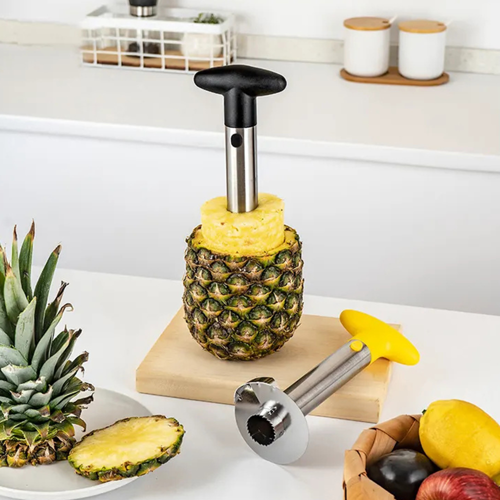 Alat Pengupas, Pengambil Inti, - Pineapple Corer Slicer ulasan dan harga