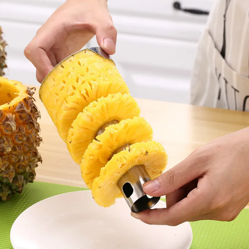 Pemotong dan Pengupas Nanas He - Pineapple Corer Slicer ulasan dan harga