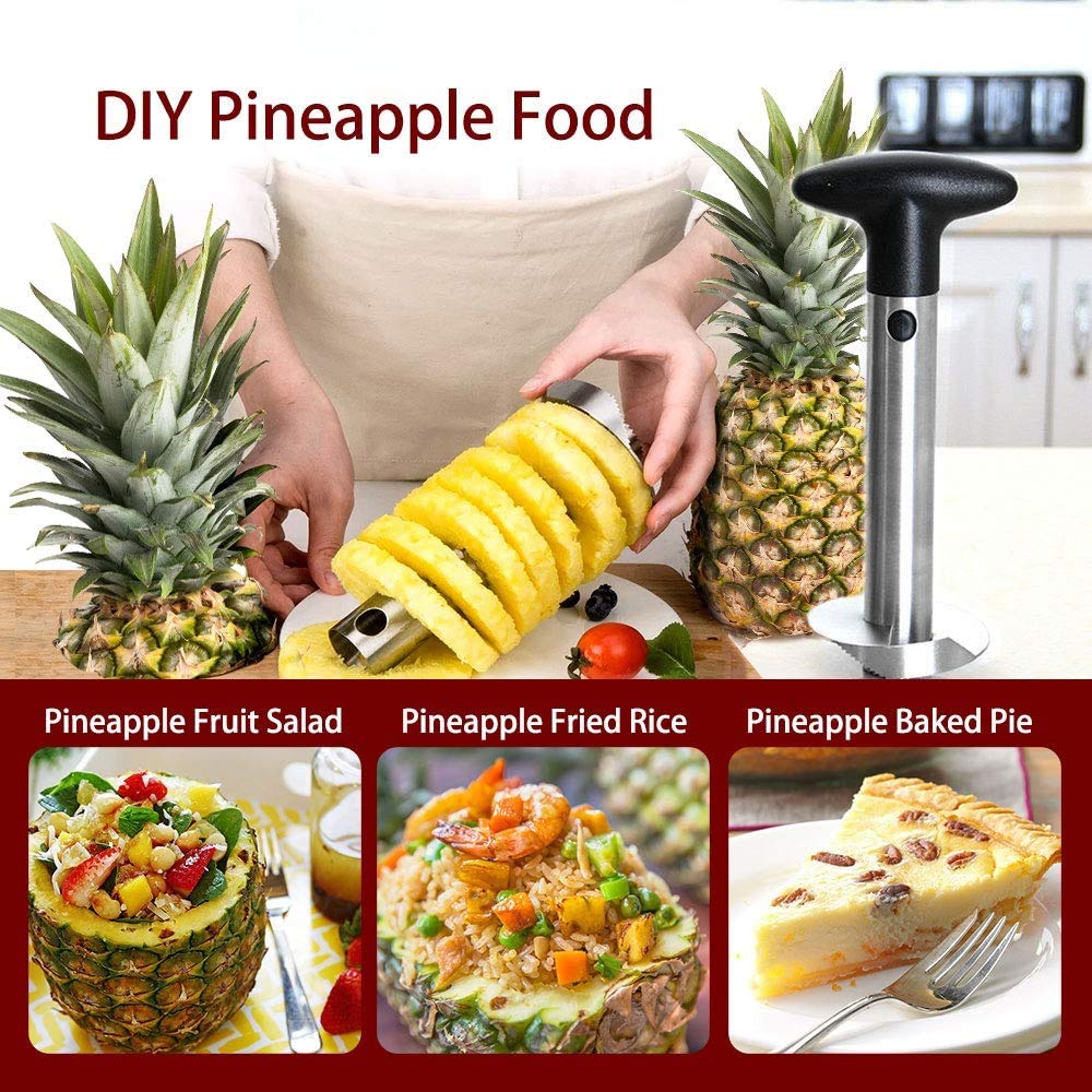 Pemotong dan Pengupas Nanas He - Pineapple Corer Slicer ulasan dan harga