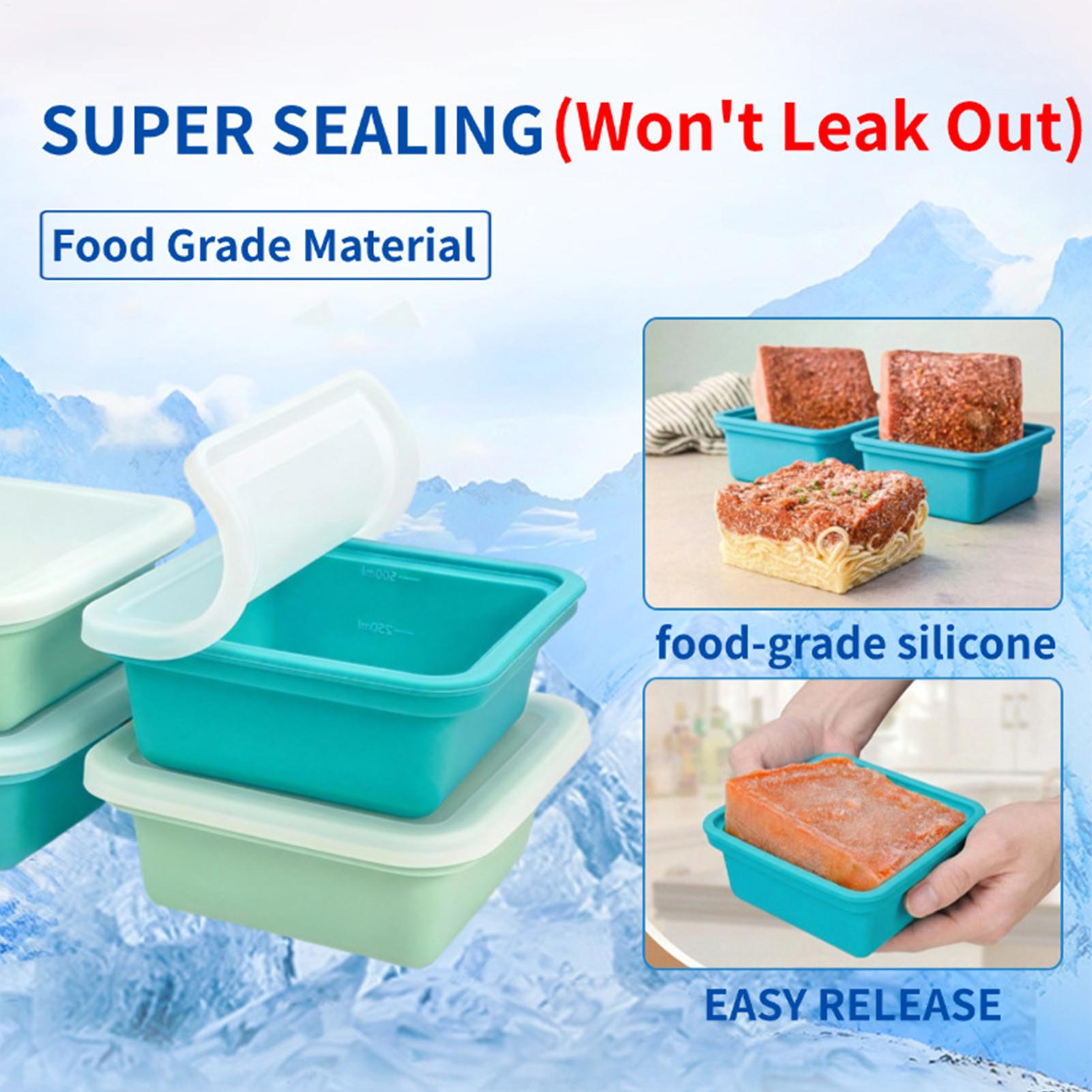Cetakan Sup Silikon 500ml Wada - Meal Prep Menu ulasan dan harga
