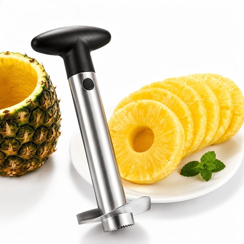 1 buah Alat Pemotong Nanas Man - Pineapple Corer Slicer ulasan dan harga
