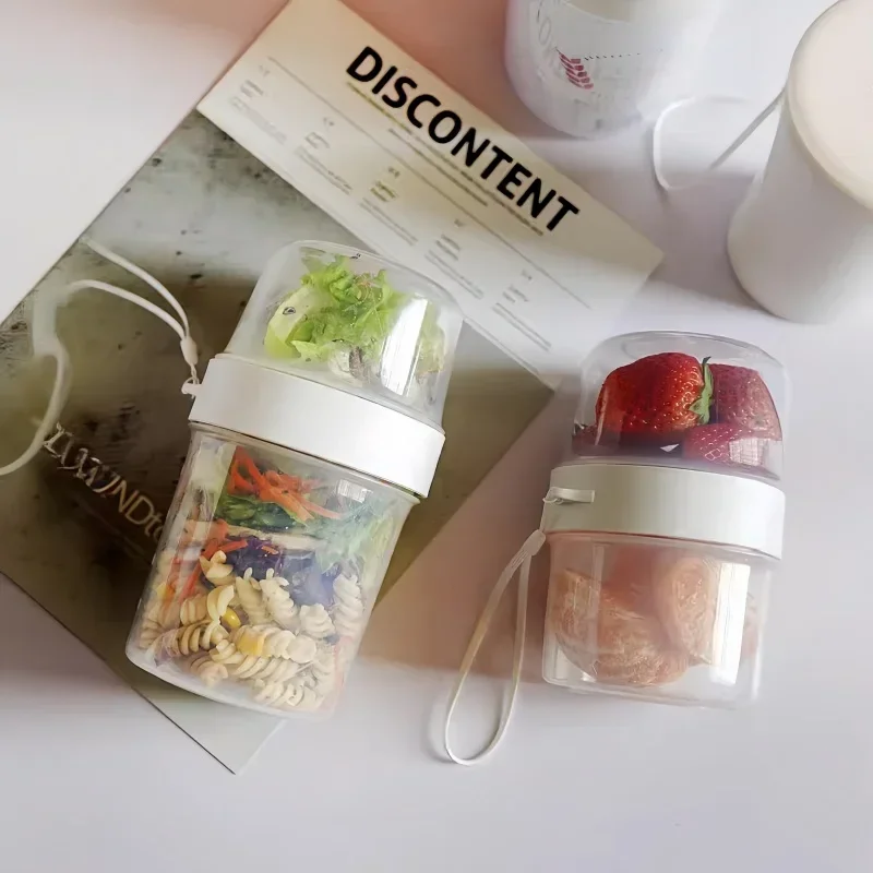 Set Wadah Bekal Sarapan Oatmea - Meal Prep Yogurt ulasan dan harga