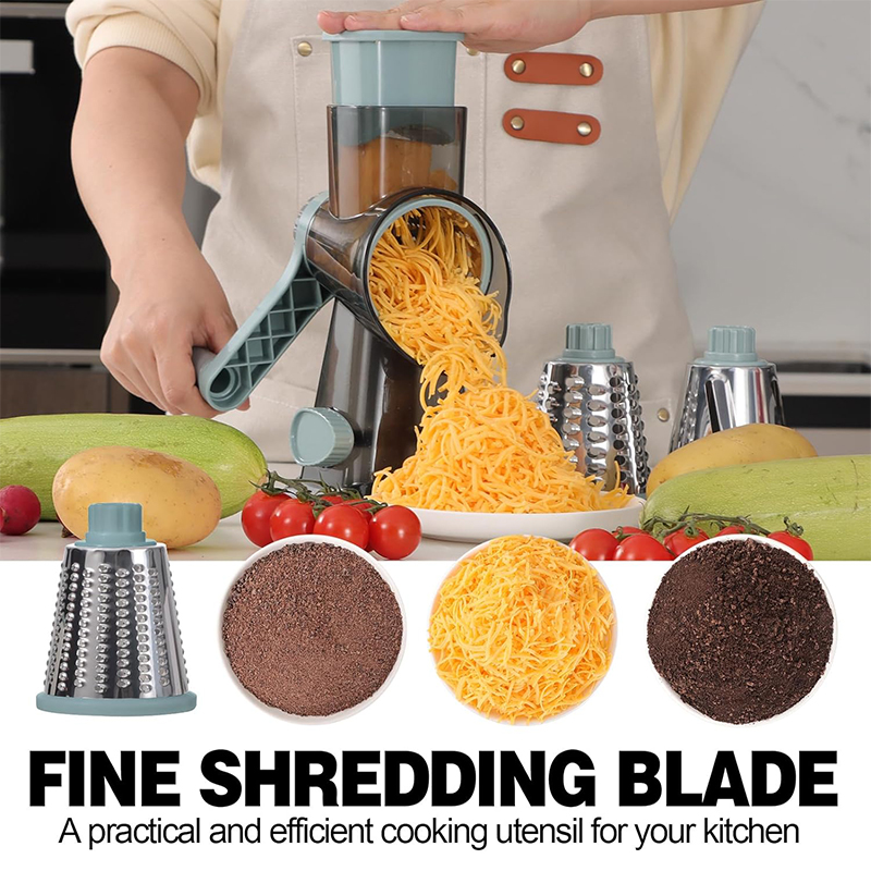 LMETJMA pemarut keju putar 3 i - Onion Holder Slicer ulasan dan harga