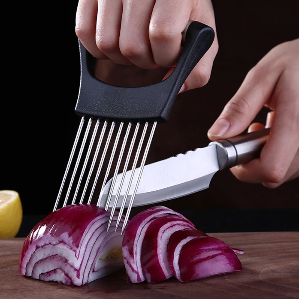 Penyangga Pemotong Bawang Stai - Onion Holder Slicer ulasan dan harga