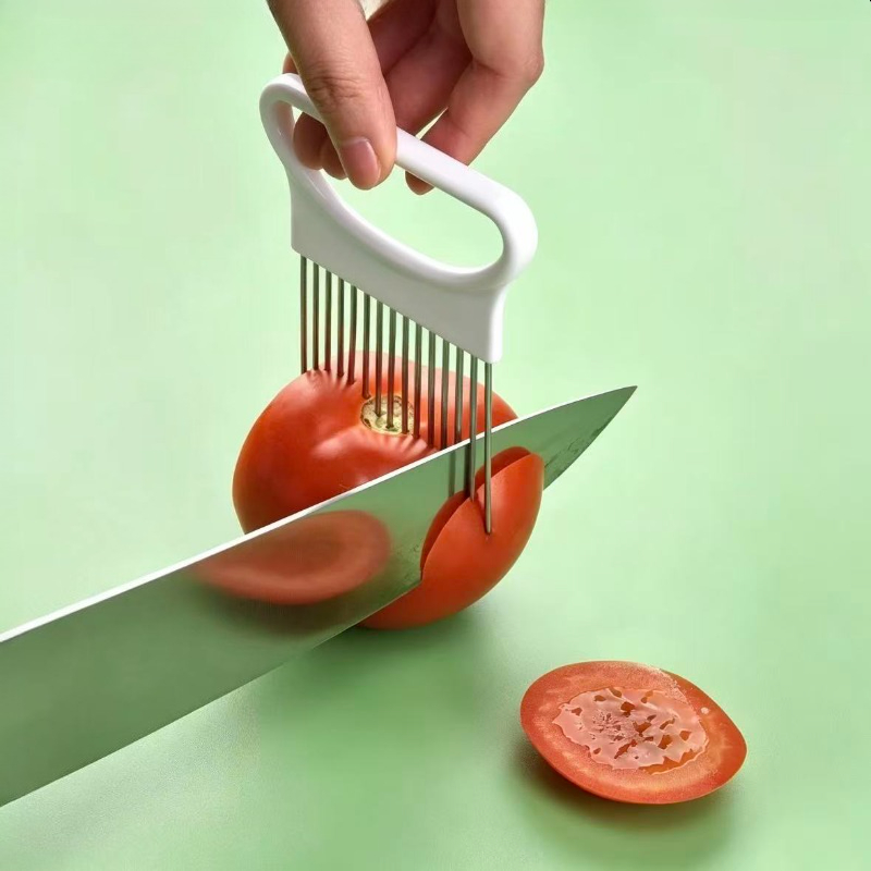 Potong Bawang dengan Mudah Men - Onion Holder Slicer ulasan dan harga