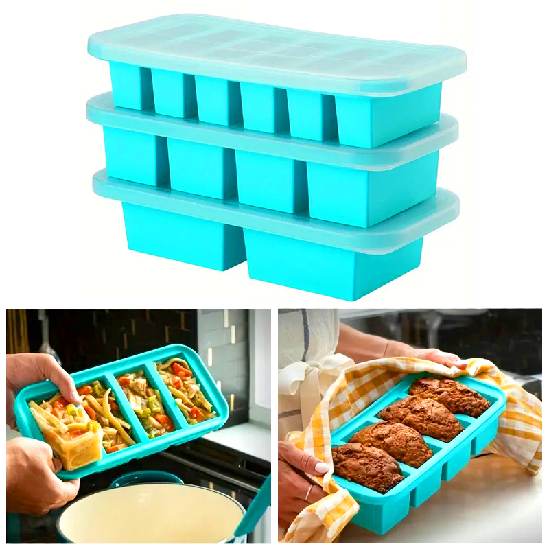 Set Cetakan Beku Silikon, Term - Meal Prep Menu ulasan dan harga