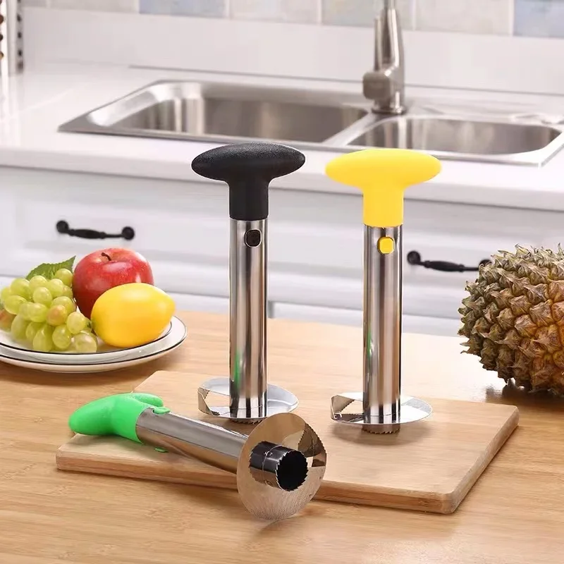 Pemotong Nanas Pengupas Pisau  - Pineapple Corer Slicer ulasan dan harga