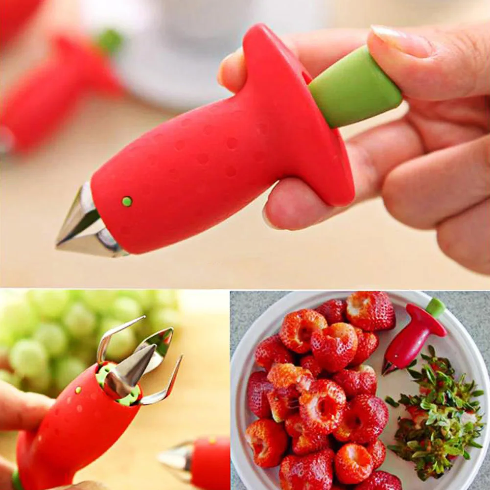 Pemotong Kulit Stroberi, Pemot - Pineapple Corer Slicer ulasan dan harga