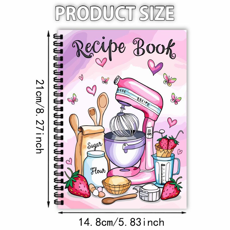 Buku Catatan Resep 100 Lembar  - Meal Prep Menu ulasan dan harga