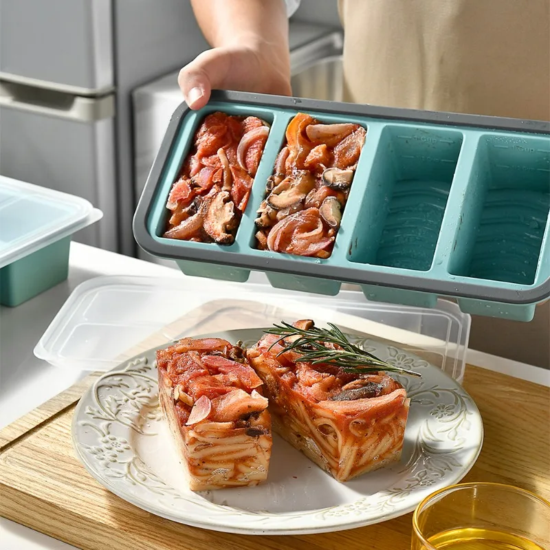 1pc Wadah Beku Silikon dengan  - Meal Prep Menu ulasan dan harga