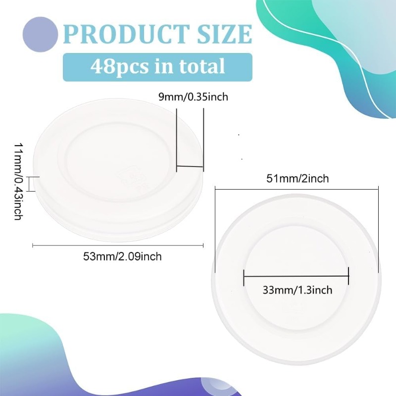 Tutup botol plastik bening sto - Meal Prep Yogurt ulasan dan harga
