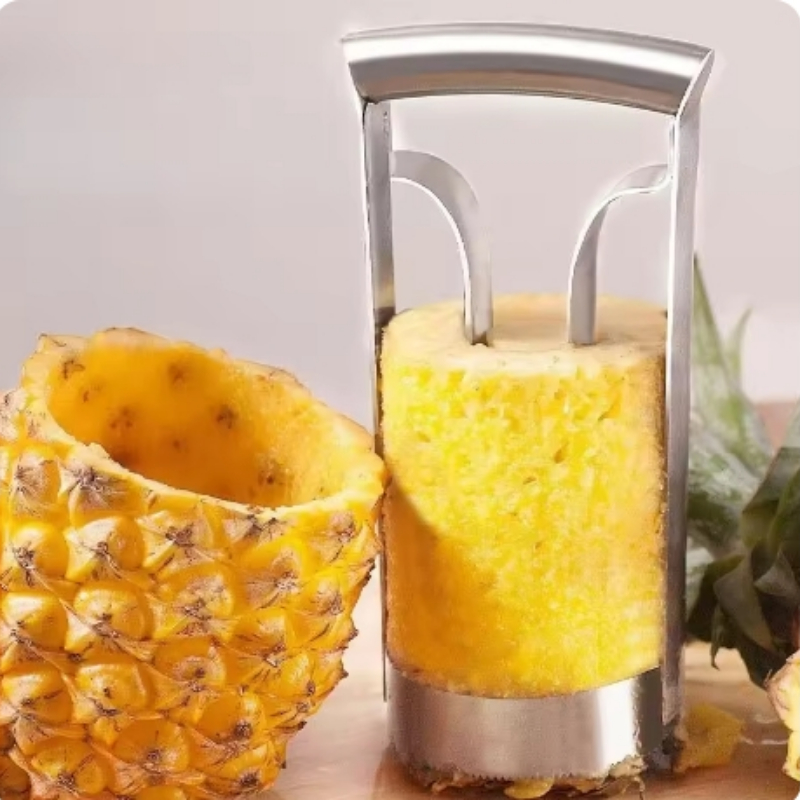 Pemotong Pengupas Nanas Baja T - Pineapple Corer Slicer ulasan dan harga