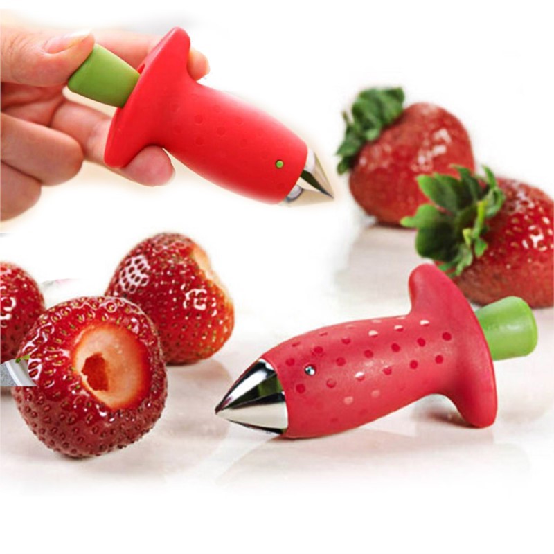 Pemotong Kulit Stroberi, Pemot - Pineapple Corer Slicer ulasan dan harga