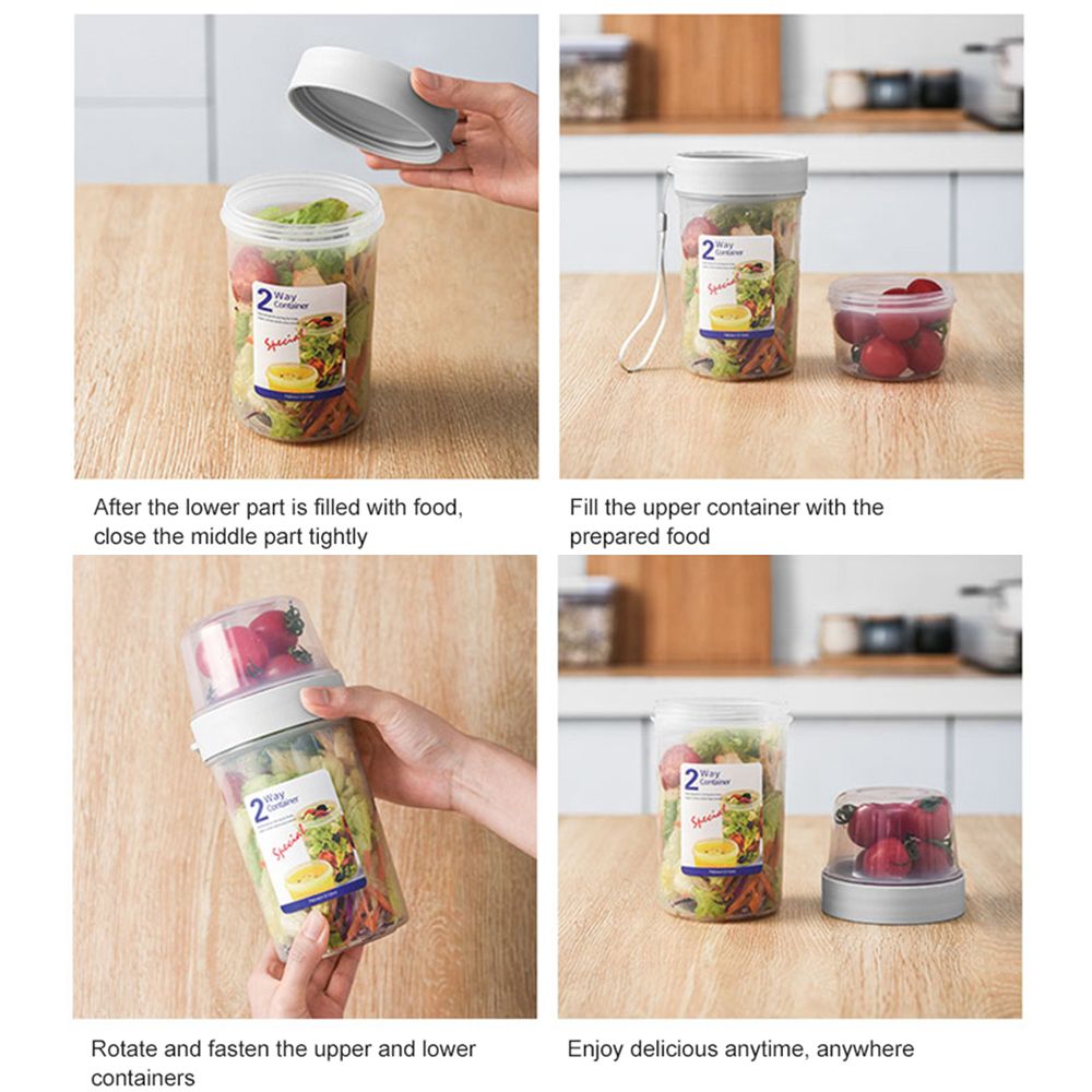 Kotak Penjaga Segar Lapisan Ga - Meal Prep Yogurt ulasan dan harga