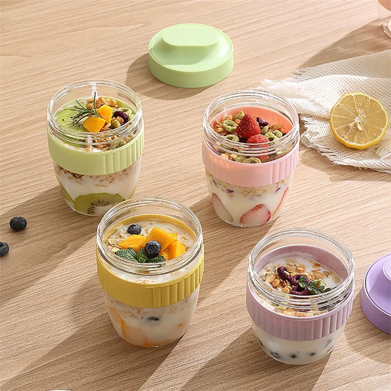 Cangkir sarapan portabel 480/5 - Meal Prep Yogurt ulasan dan harga