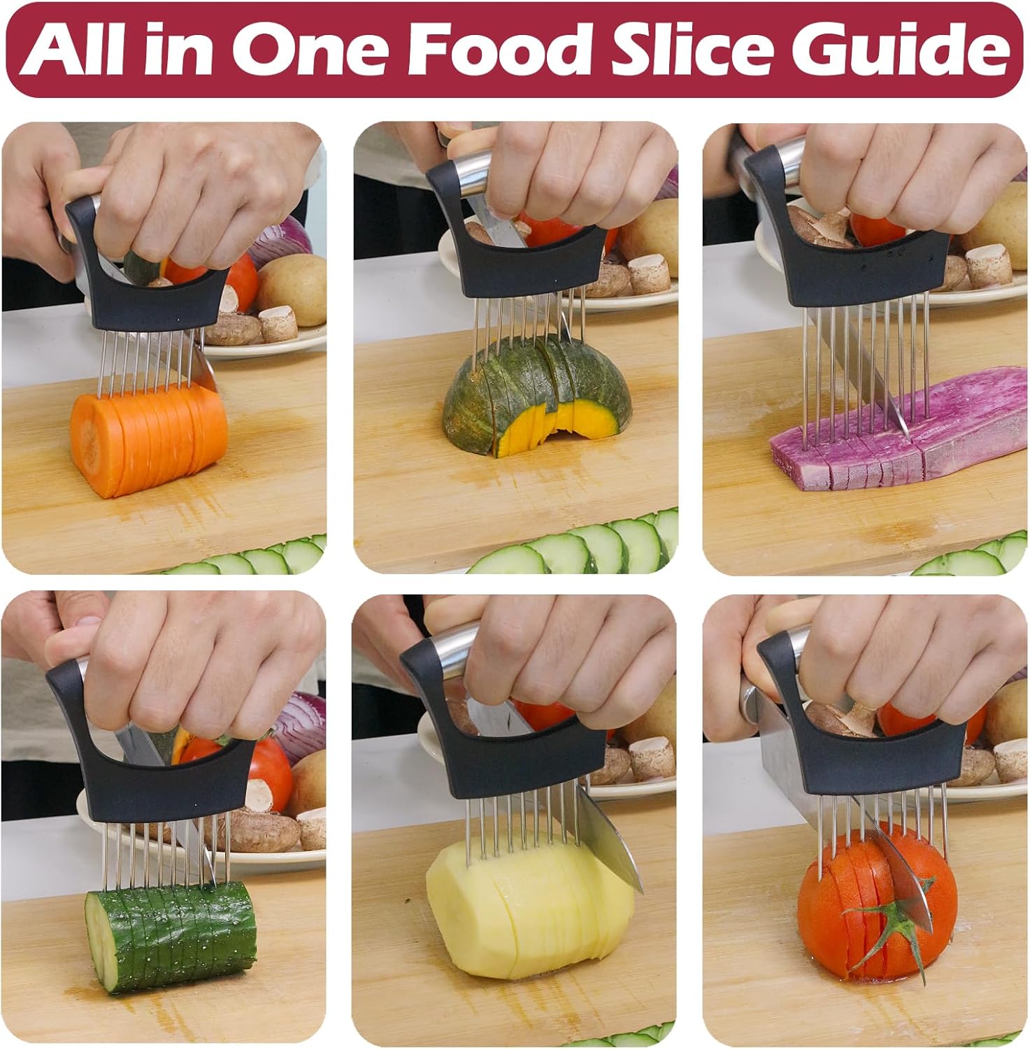 Penyangga Pemotong Bawang Stai - Onion Holder Slicer ulasan dan harga