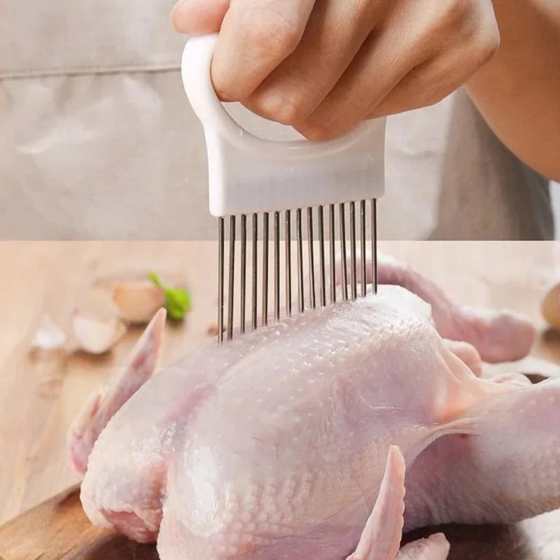 1/2/3/4 Buah Mengiris Bawang d - Onion Holder Slicer ulasan dan harga