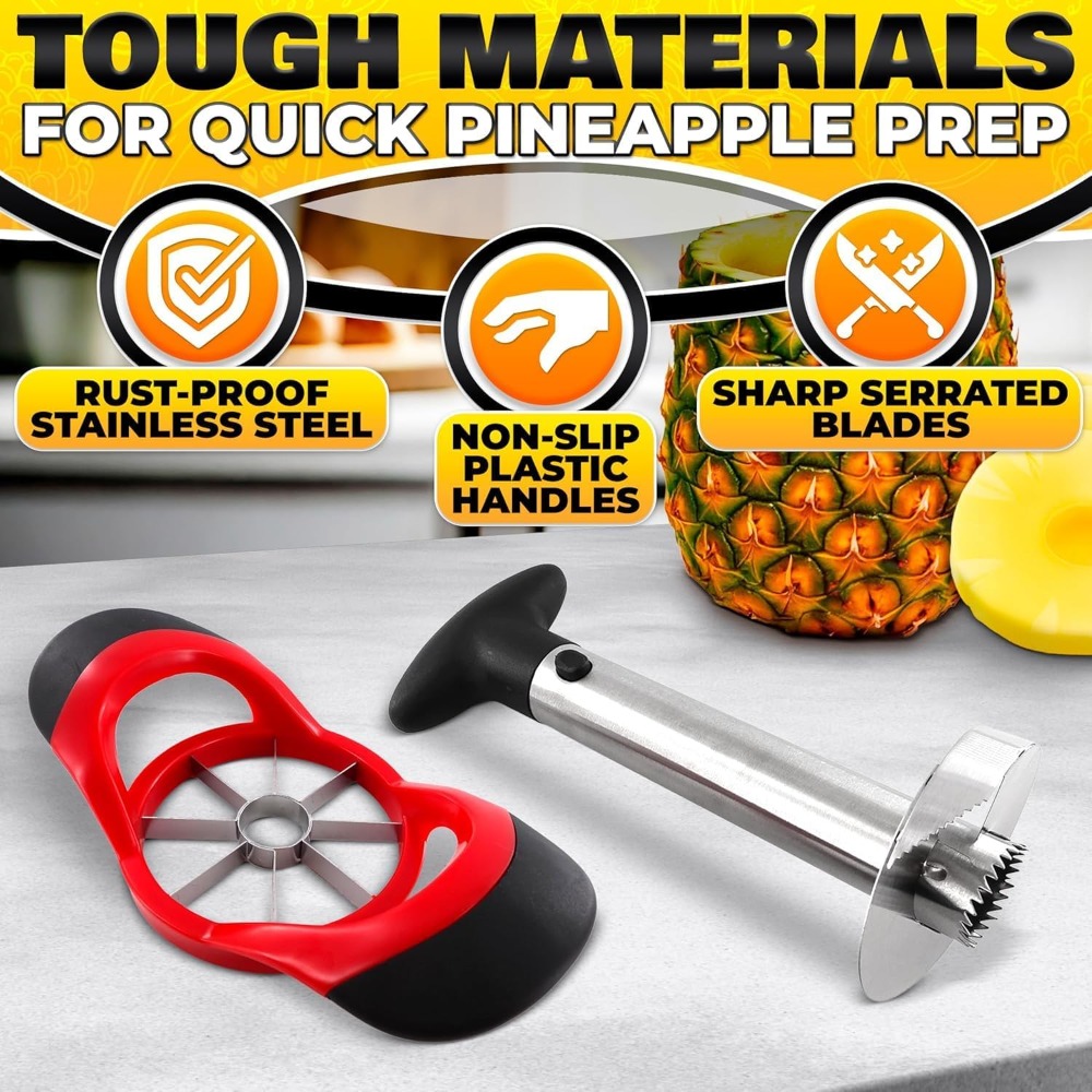 Alat Pengupas dan Pemotong Nan - Pineapple Corer Slicer ulasan dan harga